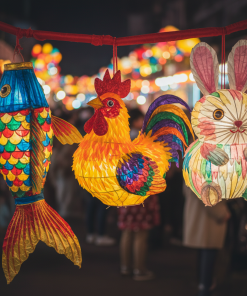 Lồng đèn giấy kiếng